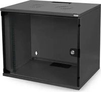 Digitus Netzwerkschrank SOHO, DN-19 07-U-S-SW, 19 Zoll, Wandgeh&auml;use, 60 kg,