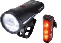 Sigma Fahrradlicht Aura 100 USB + Blaze Link, Front-/ Rücklicht Set, LED, 100 Lux, Sigma Fahrradlicht Aura 100 USB + Blaze Link, Front-/ Rücklicht Set, LED, 100 Lux,