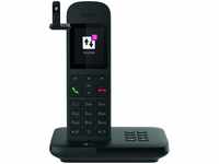Telekom Telefon Sinus A12, schwarz, schnurlos, mit Anrufbeantworter
