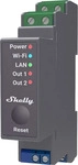 Shelly Schaltaktor Pro 2, f&uuml;r Smart Home, 2 Kan&auml;le, bis 16 Ampere, f&uuml;r Hutschiene,