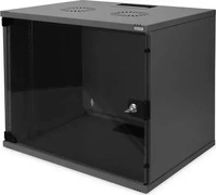 Digitus Netzwerkschrank SOHO, DN-19 09-U-S-SW, 19 Zoll, Wandgeh&auml;use, 60 kg,