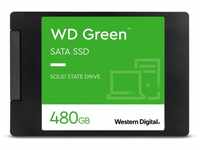 WesternDigital Festplatte WD Green WDS480G3G0A, 2,5 Zoll, intern, SATA III, 480GB SSD