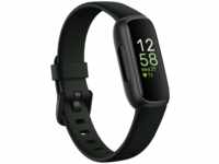 Fitbit Fitness-Tracker Inspire 3 Nachtschwarz, Puls-, SpO2-Messung, AMOLED,