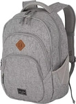 Travelite Rucksack Basics Melange, 45 cm, mit Laptopfach, hellgrau, Polyester, 22
