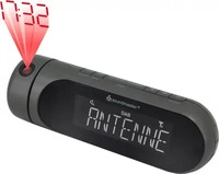 Soundmaster Radiowecker UR6700AN, DAB+ / UKW, zwei Weckzeiten, USB, Projektion