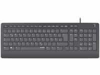 Speedlink Tastatur Hi-Genic SL-640009-BK, Hygiene-Tastatur, USB, schwarz