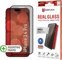 Displex Displayschutzfolie Real Glass Privacy, 10H, f&uuml;r Apple iPhone 14 Pro,...