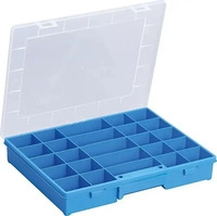 Allit Sortimentskasten EuroPlus Basic 37/25 457250, 37 x 6 x 29,5cm, Kunststoff, mit