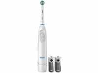 Oral-B Elektrische-Zahnbürste Pro Battery, weiß, Precision Clean, 1 Putzmodus, mit