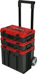 Einhell Werkzeugkoffer E-Case Tower, 4540015, leer, 3-teilig, Kunststoff Trolley