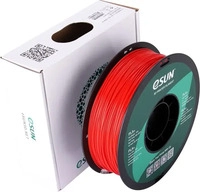eSUN Filament PLA+, rot, 1,75mm, biobasiert, geruchsarm, 1kg Spule