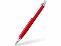 Staedtler Kugelschreiber triplus ballpoint pen 444, M02-3, Metall, roaring red,