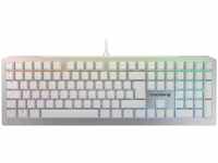 CHERRY Tastatur MV 3.0, VIOLA Switches, weiß, mit RGB-Beleuchtung und mechanischem