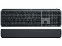 Logitech Tastatur MX Keys S mit Handballenauflage, 920-011565, grafit, Bluetooth, mit