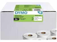 Dymo-Etiketten 2177565, 2166659, weiß, 102 x 210mm, 140 Versand-Etiketten, 6 Rollen