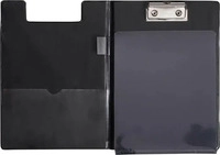 Maul Klemmbrettmappe 2339790, A5, Kunststoffbezug, mit Stiftehalter, schwarz