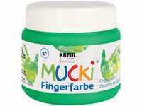 Kreul Fingerfarbe Mucki 23110, grün, 150 ml, auswaschbar, Grundpreis: &euro;...