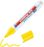 Edding Glasboardmarker 95, gelb, Rundspitze, Strichbreite 1,5 - 3 mm