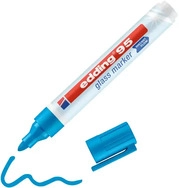 Edding Glasboardmarker 95, hellblau, Rundspitze, Strichbreite 1,5 - 3 mm