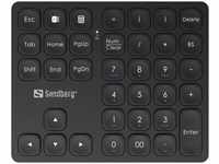 Sandberg Zahlenblock Keypad 630-09, für Notebooks und PCs, kabellos, Bluetooth