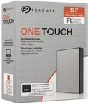 Seagate Festplatte One Touch HDD STKZ5000401, 2,5 Zoll, extern, USB 3.0, silber, 5 TB