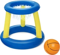 Bestway Wurfspiel Splash N Hoop, schwimmendes Basketballspiel, ab 3 Jahre,