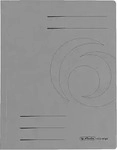 Herlitz Schnellhefter 11159704 easy orga, A4, grau, 355g/m&sup2; Karton