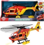 Dickie-Toys Flugger&auml;t Airbus Rettungs-Hubschrauber, mit Aufzieh-Propeller, Licht,