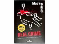Moses Kartenspiel 75442 black stories - Real Crime, ab 12 Jahre, ab 2 Spieler