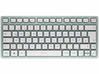 CHERRY Tastatur KW 7100 Mini, JK-7100DE-18, Bluetooth, agavengrün