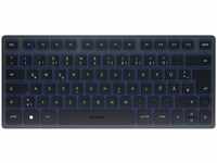 CHERRY Tastatur KW 7100 Mini, JK-7100DE-22, Bluetooth, schwarz