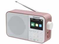 Kenwood Radio CR-M30DAB-R DAB+, Akku, Bluetooth, rosa