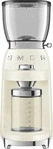 Smeg Kaffeem&uuml;hle CGF11CREU 50er Retro Style, creme, elektrisch, Kegelmahlwerk,