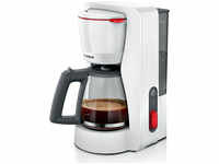 Bosch Kaffeemaschine MyMoment, TKA3M131, bis 15 Tassen, 1,25 Liter, weiß, mit