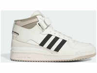 Adidas IE7219-0012, Adidas Forum Mid Schuh Off White / Core Black / Wonder Beige