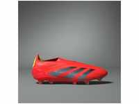 Adidas IF8885-0006, Adidas Predator Elite Laceless FG Fußballschuh Solar Red /...