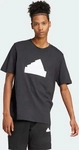 Adidas IZ1621-0012, Adidas Future Icons Badge of Sport T-Shirt Black M&auml;nner