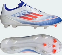 Adidas IE0601-0017, Adidas F50 League FG/MG Fu&szlig;ballschuh Cloud White / Solar Red /