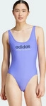 Adidas JG8474-0004, Adidas Sportswear U-Back Badeanzug Cobalt Blue / Dark Blue Frauen