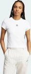 Adidas JC8973-0006, Adidas Essentials Slim T-Shirt White Frauen