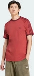 Adidas JN7019-0002, Adidas Adicolor Classics 3-Streifen T-Shirt Preloved Ruby M&auml;nner