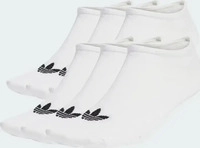 Adidas JW5336-0002, Adidas Liner Socken, 6 Paar White / White / White