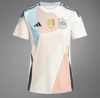 Adidas JF2649-0003, Adidas Spanien 25 (Frauenteam) Ausw&auml;rtstrikot Chalk White Frauen