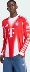 Adidas JP3689-0007, Adidas FC Bayern M&uuml;nchen 25/26 Long Sleeve Heimtrikot Red