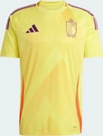 Adidas JD7435-0001, Adidas Belgien 25 Frauenteam Ausw&auml;rtstrikot Impact Yellow