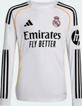 Adidas JN8871-0005, Adidas Real Madrid 25/26 Long Sleeve Kids Heimtrikot White...