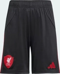 Adidas JV6461-0005, Adidas FC Liverpool 25/26 Ausw&auml;rtsshorts Black Kinder