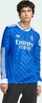 Adidas JW4054-0006, Adidas Real Madrid 25/26 Ausweichtrikot, lang&auml;rmelig Blue Bird