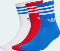 Adidas JZ4942-0003, Adidas 3-Streifen Crew Socken 3er-Pack Better Scarlet /...