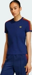 Adidas KE9379-0006, Adidas 3-Streifen T-Shirt, schmal geschnitten Night Indigo /